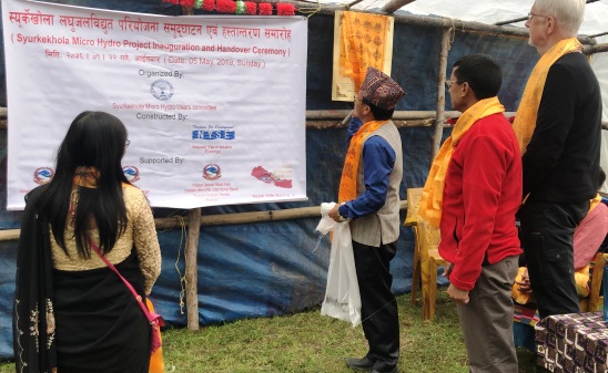 Inauguration and Hand Over of Syurkekhola Micro Hydro Project